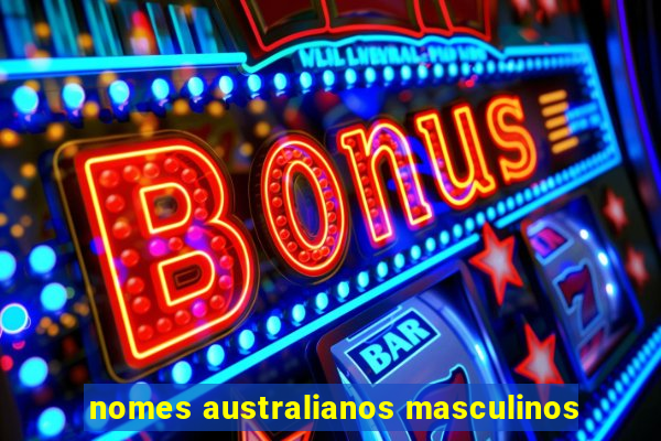 nomes australianos masculinos